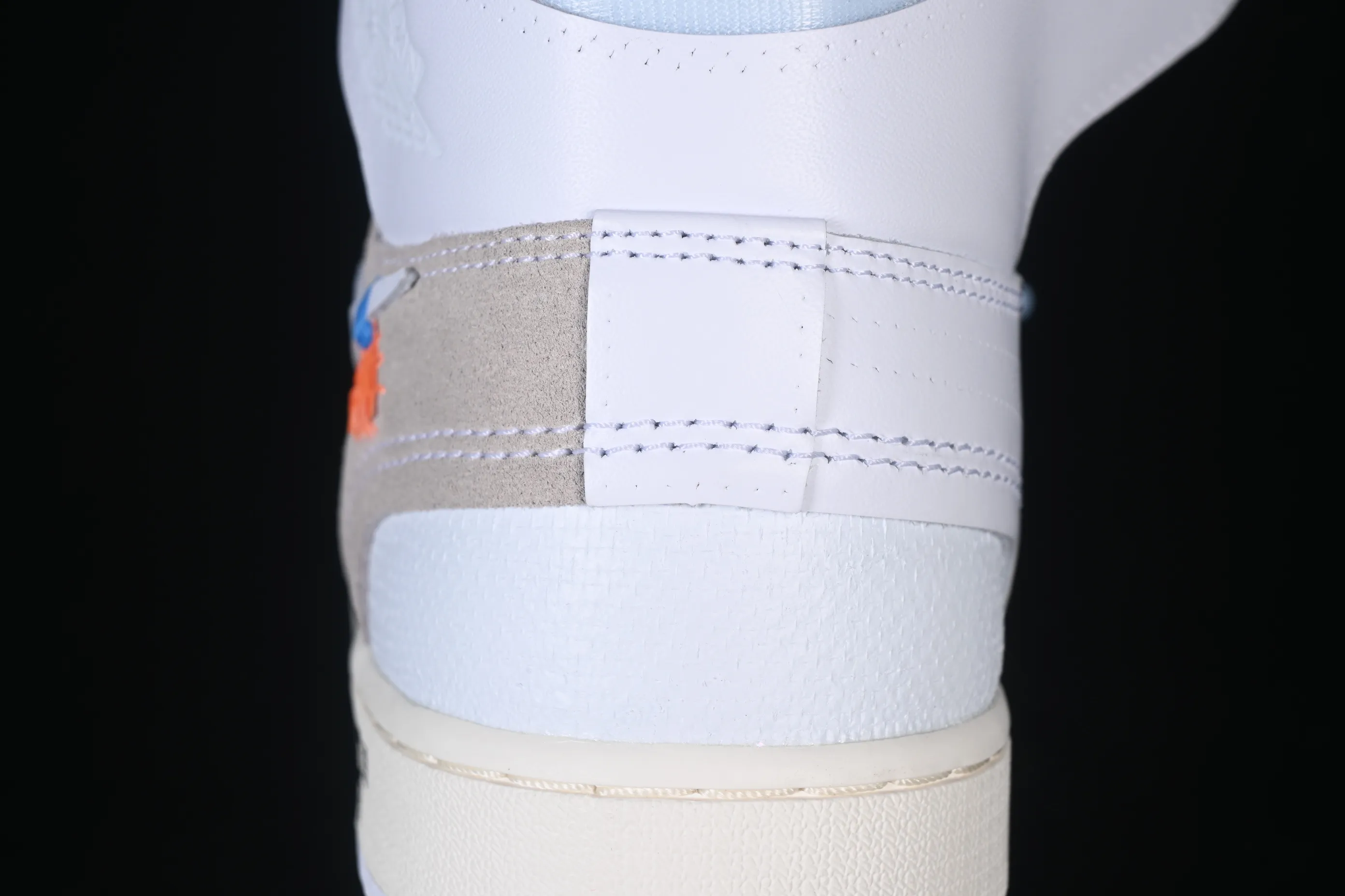 All categories Air Jordan Jordan series basketball shoes Air Jordan 1 High GX foreign trade version Off White x Air Jordan OW AJ1 Joe 1 joint white high-top basketball shoes AA3834-100
